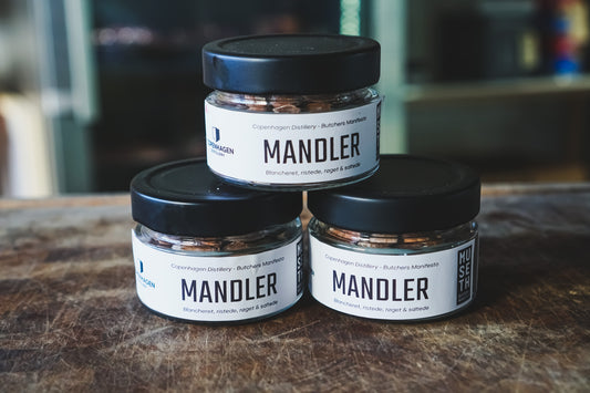 Mandler, ristet- Økologisk fra Museth Butchers Manifesto